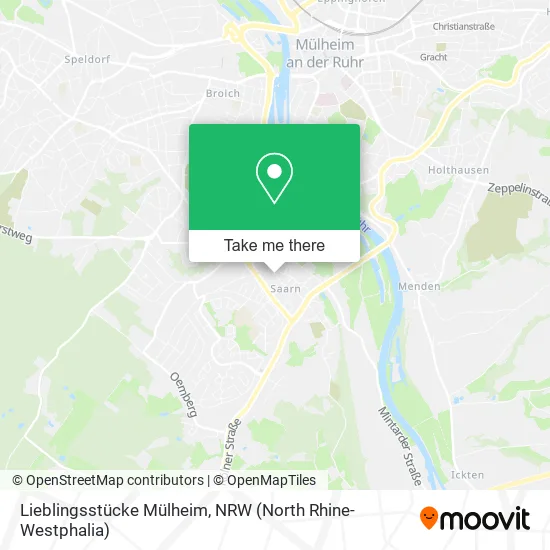 Карта Lieblingsstücke Mülheim