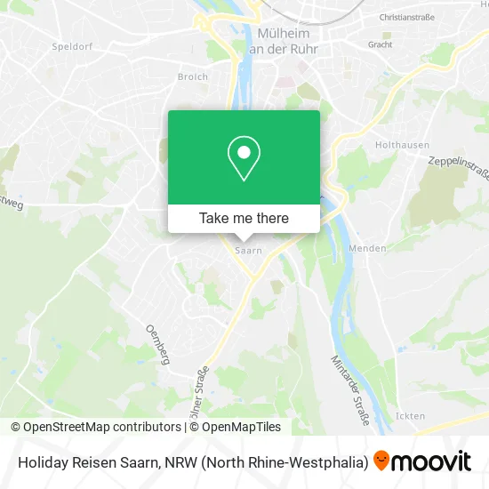 Holiday Reisen Saarn map