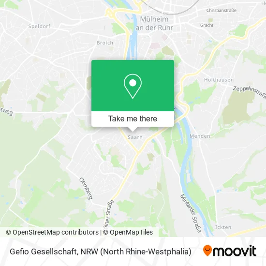 Карта Gefio Gesellschaft