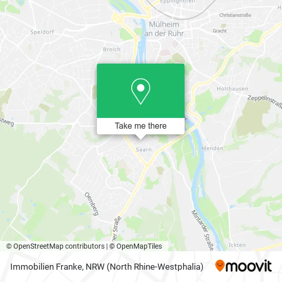 Карта Immobilien Franke