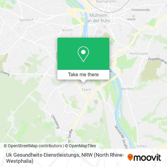 Uk Gesundheits-Dienstleistungs map