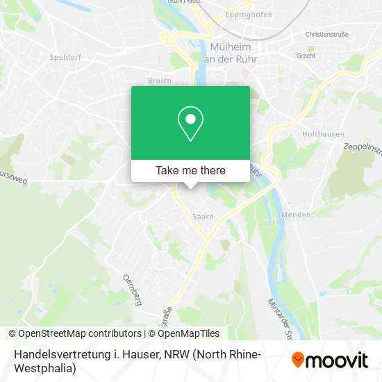 Карта Handelsvertretung i. Hauser