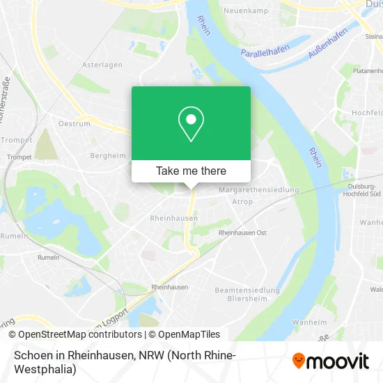 Карта Schoen in Rheinhausen