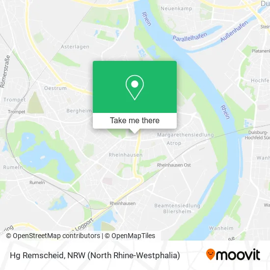 Карта Hg Remscheid