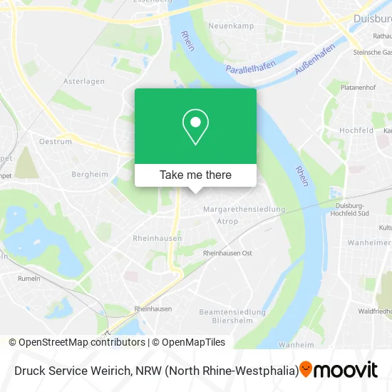 Карта Druck Service Weirich