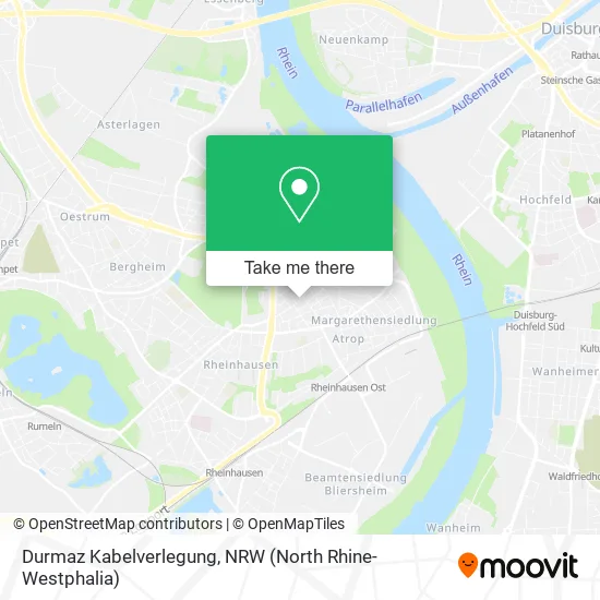 Карта Durmaz Kabelverlegung