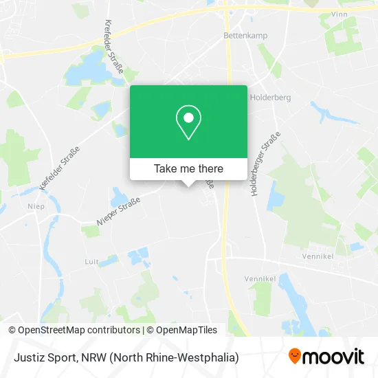 Карта Justiz Sport