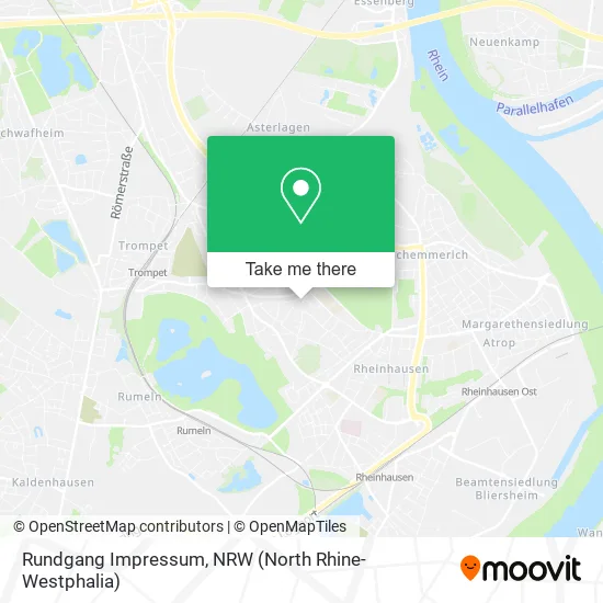 Rundgang Impressum map