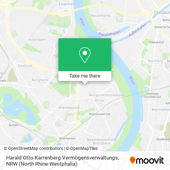 Карта Harald Otto Karrenberg Vermögensverwaltungs