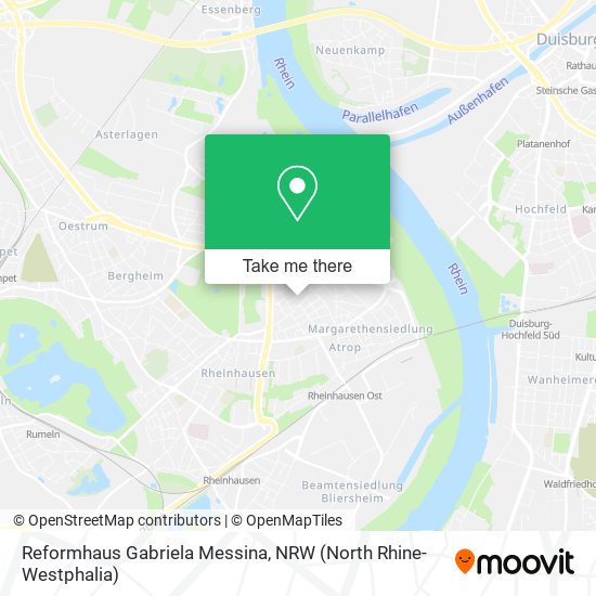 Reformhaus Gabriela Messina map