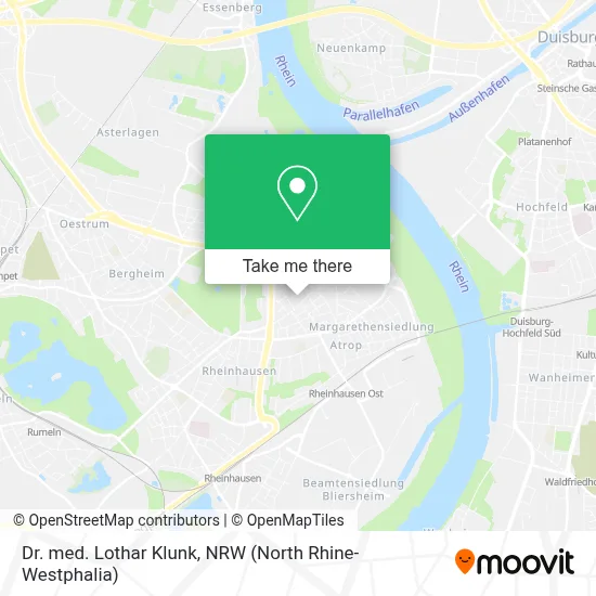 Dr. med. Lothar Klunk map