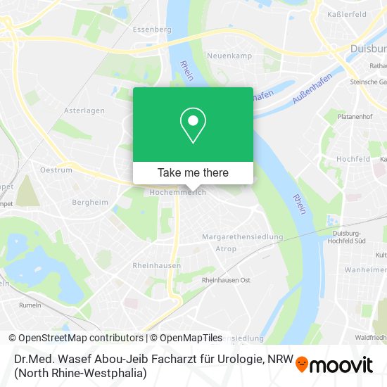 Dr.Med. Wasef Abou-Jeib Facharzt für Urologie map