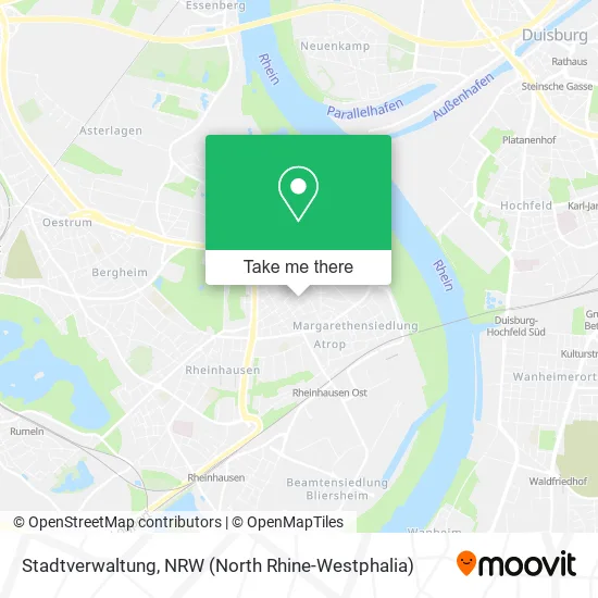 Карта Stadtverwaltung