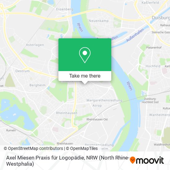 Axel Miesen Praxis für Logopädie map