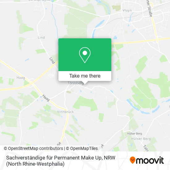 Карта Sachverständige für Permanent Make Up