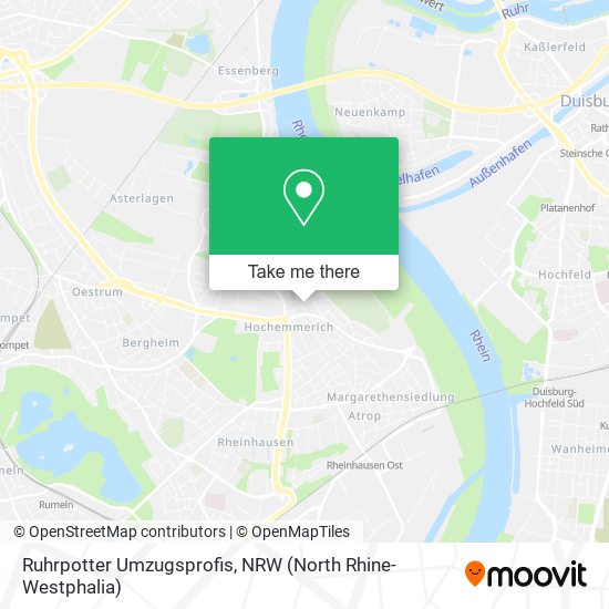 Ruhrpotter Umzugsprofis map