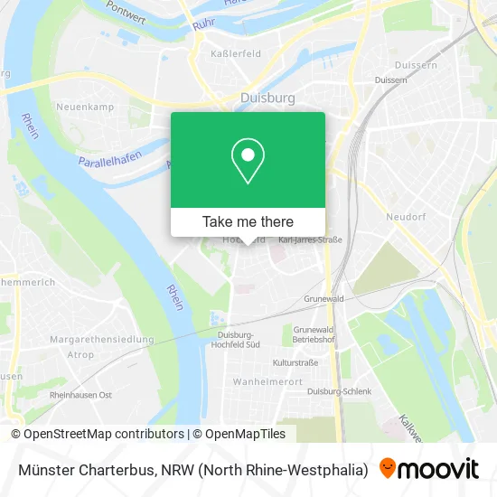 Карта Münster Charterbus