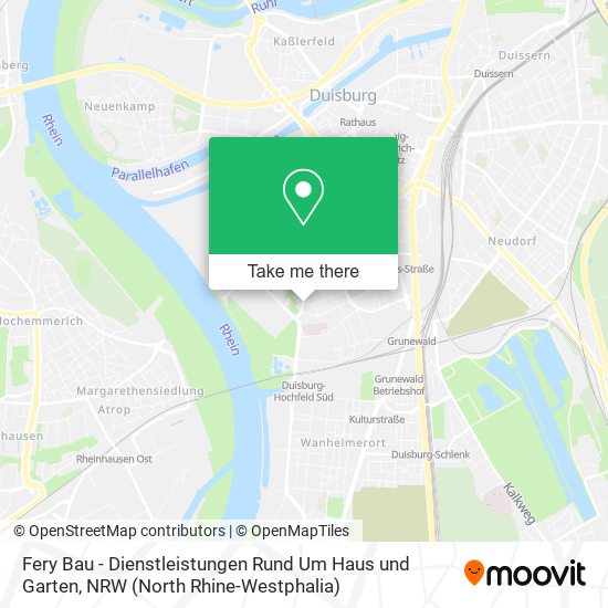 Fery Bau - Dienstleistungen Rund Um Haus und Garten map
