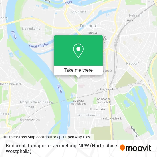 Карта Bodurent Transportervermietung