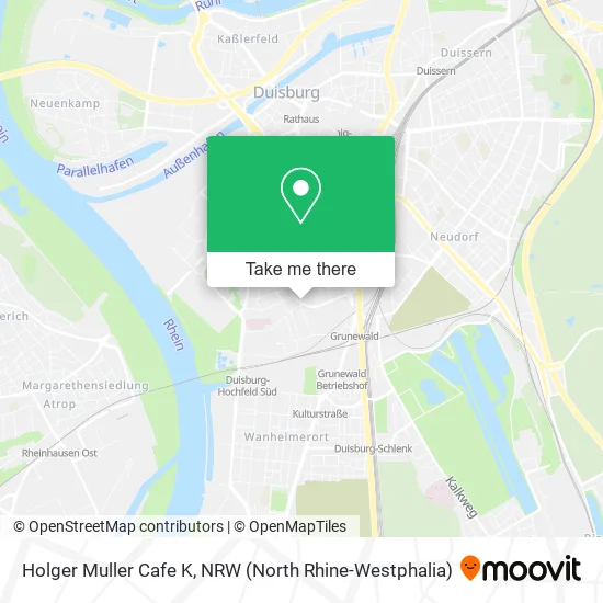 Holger Muller Cafe K map