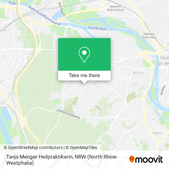 Карта Tanja Menger Heilpraktikerin