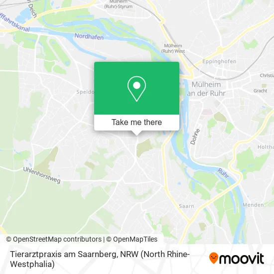 Карта Tierarztpraxis am Saarnberg