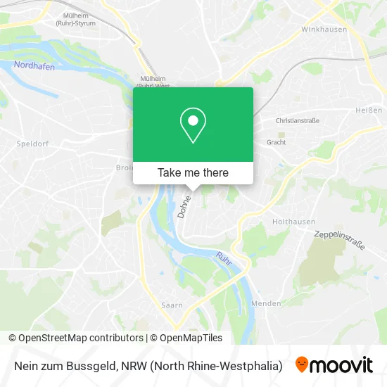 Карта Nein zum Bussgeld