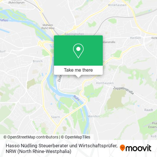Карта Hasso Nüdling Steuerberater und Wirtschaftsprüfer