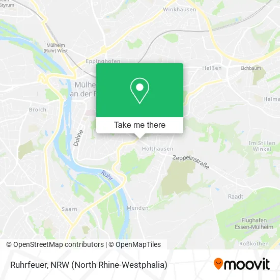 Карта Ruhrfeuer