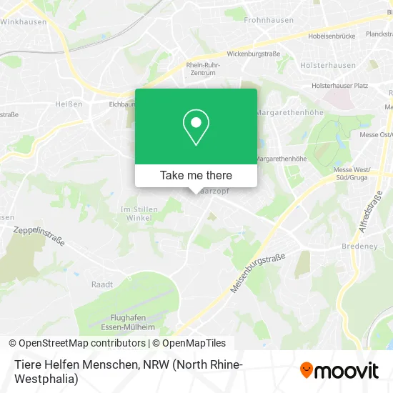 Tiere Helfen Menschen map