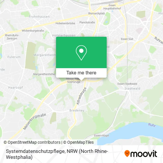 Карта Systemdatenschutzpflege