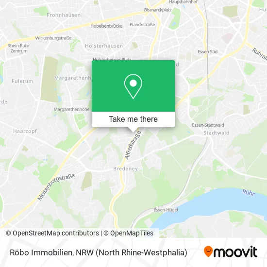 Röbo Immobilien map