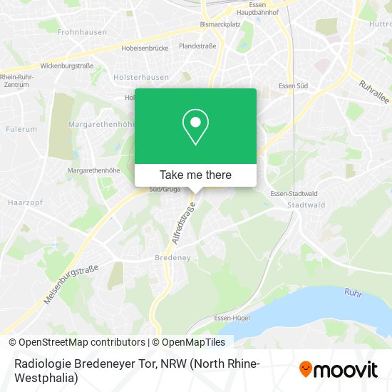 Radiologie Bredeneyer Tor map