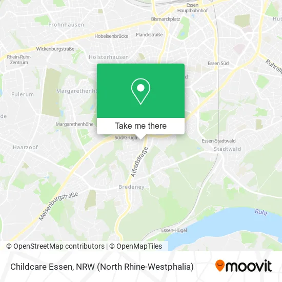 Карта Childcare Essen