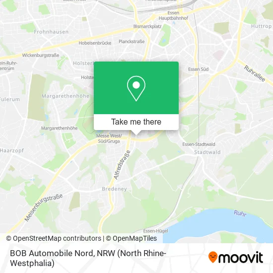 BOB Automobile Nord map