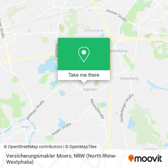 Карта Versicherungsmakler Moers