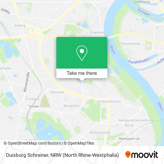 Карта Duisburg Schreiner
