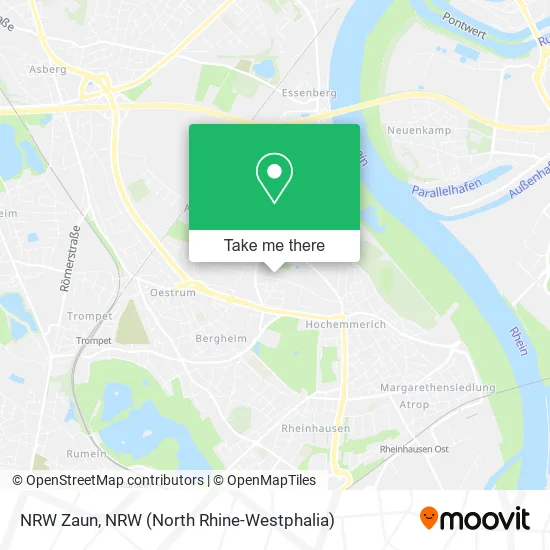 Карта NRW Zaun