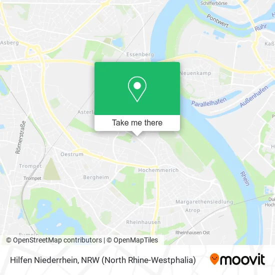 Карта Hilfen Niederrhein