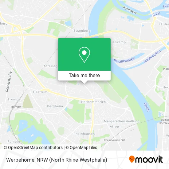 Werbehome map