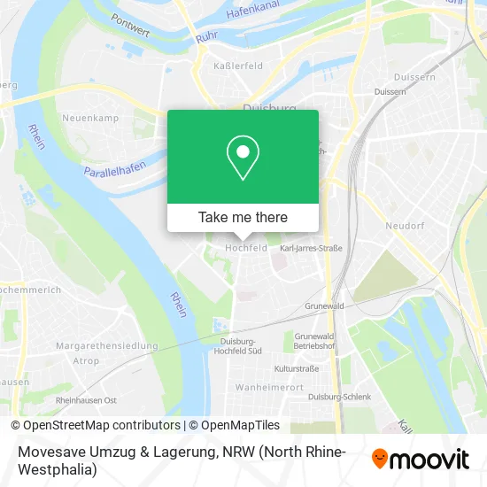 Movesave Umzug & Lagerung map