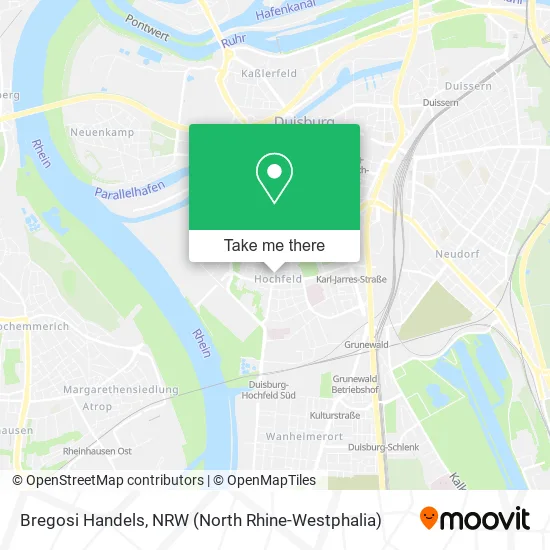 Карта Bregosi Handels