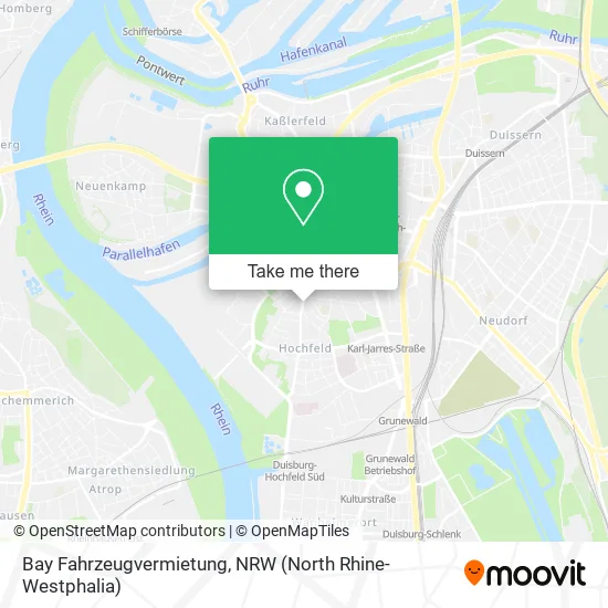 Карта Bay Fahrzeugvermietung