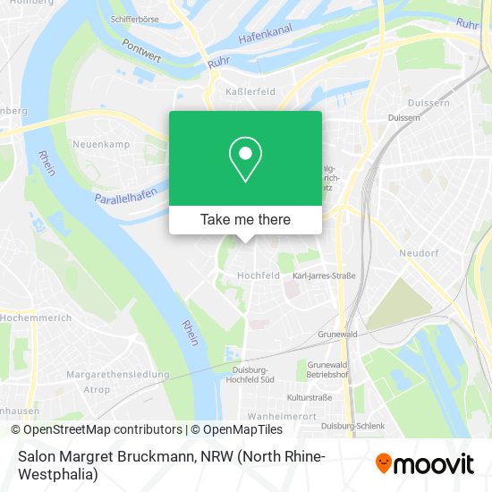 Salon Margret Bruckmann map