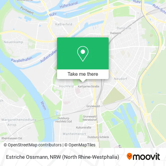 Карта Estriche Ossmann