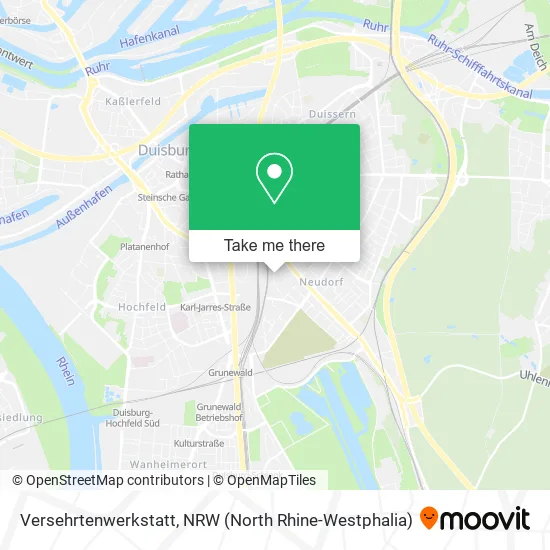 Карта Versehrtenwerkstatt