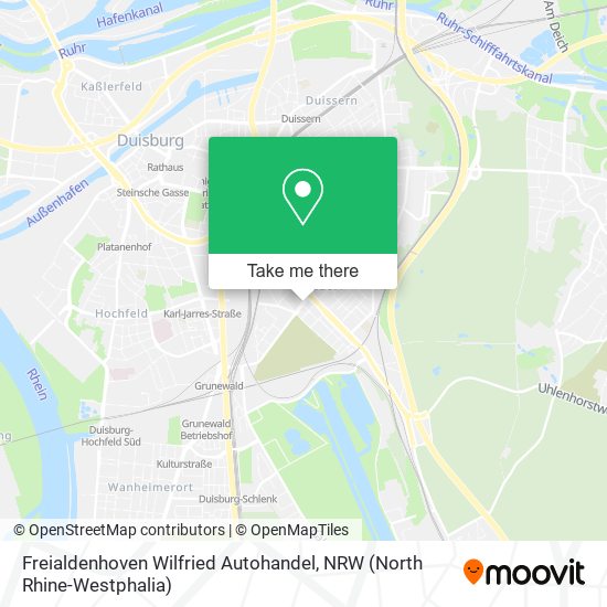 Freialdenhoven Wilfried Autohandel map