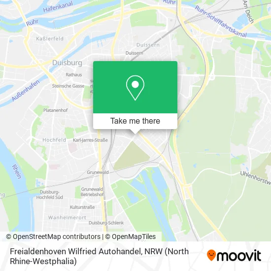 Карта Freialdenhoven Wilfried Autohandel