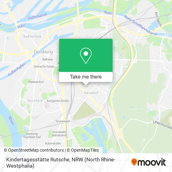 Карта Kindertagesstätte Rutsche
