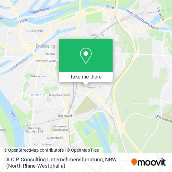 A.C.P. Consulting Unternehmensberatung map